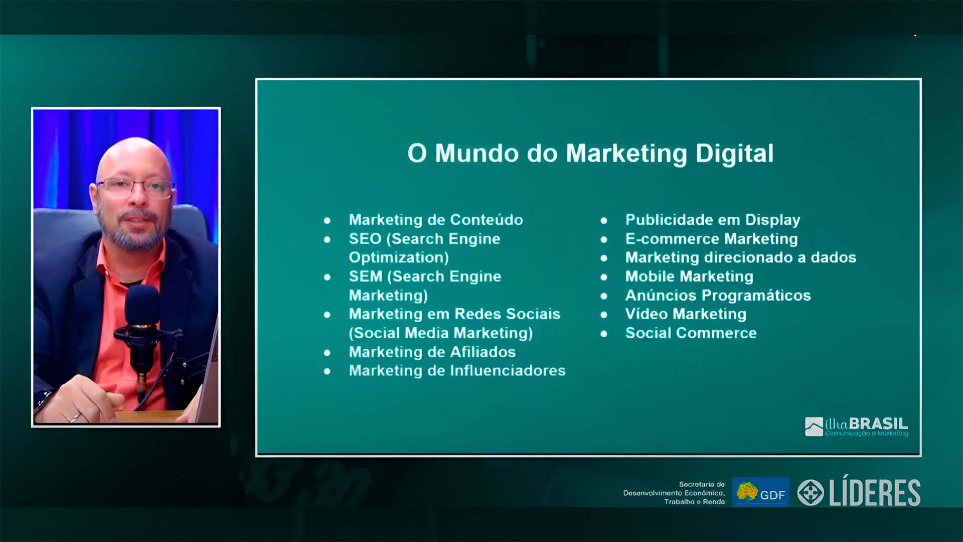 Thiago Maniglia: Palestrante, Educador e Estrategista liderando mentoria de marketing integrado.